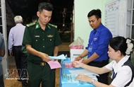 Early voting begins in Dong Thap province’s islet commune